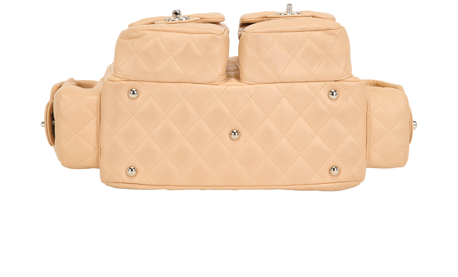 Cambon Reporter Bag, &pound;3,200, Handbags, Beige, Leather, Top view